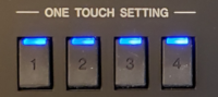 One Touch Setting Buttons