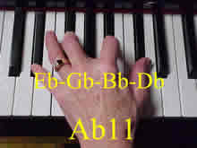Ab11 = Eb Gb Bb Db